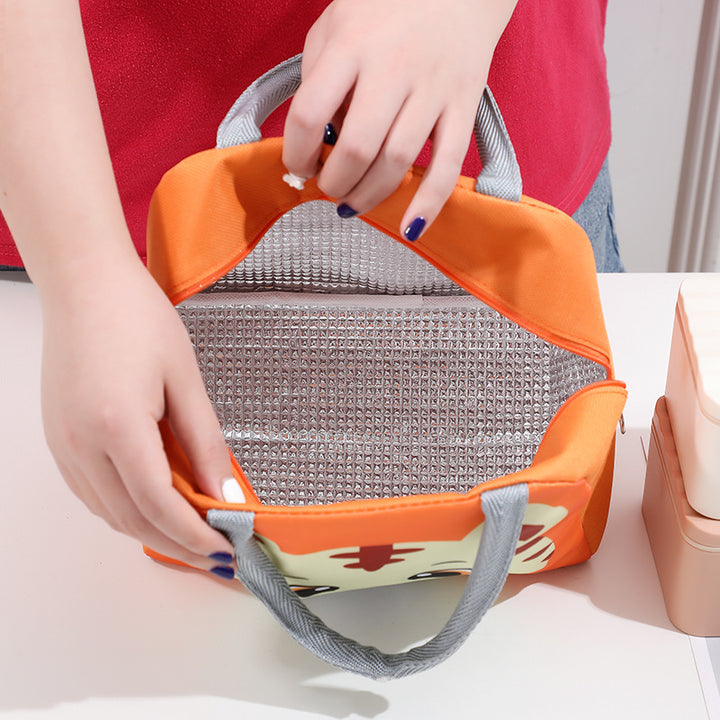 Insulated Lunch Box with Animal Motif Skanto