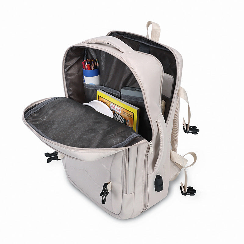 Versatile Backpack with Ergonomic Design and Functional Compartments Skanto