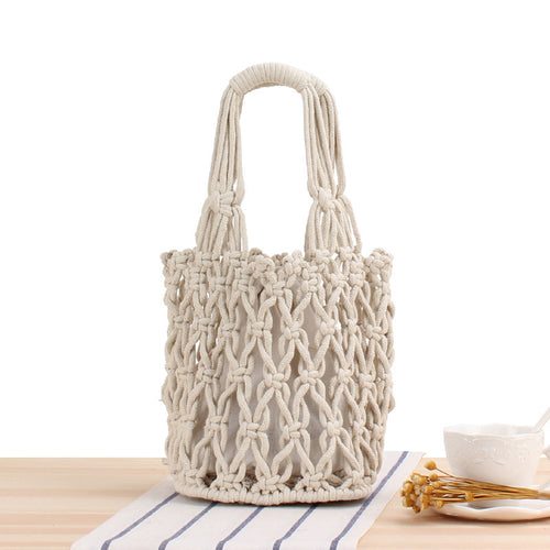 Hand-knotted net bag Skanto