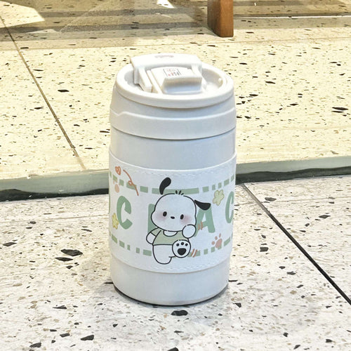 Damen Isolierflasche mit sicherem Klappverschluss und charmantem Tiermotiv Skanto