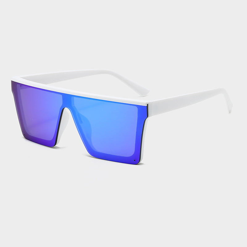 Dame oversized solbriller i futuristisk design Skanto