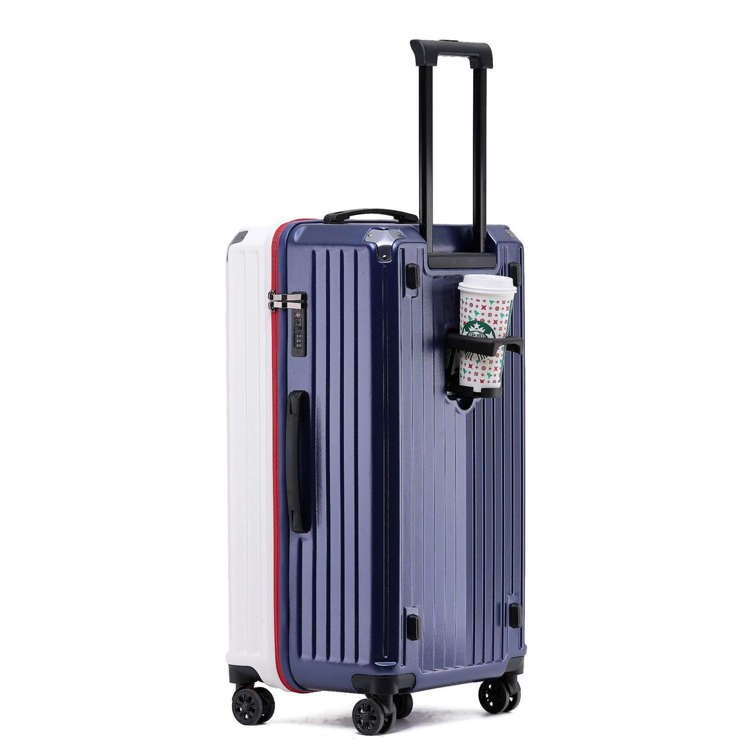 Unisex Multi-Funksjonell Hard Shell Bagasje med Drikkeholder Skanto