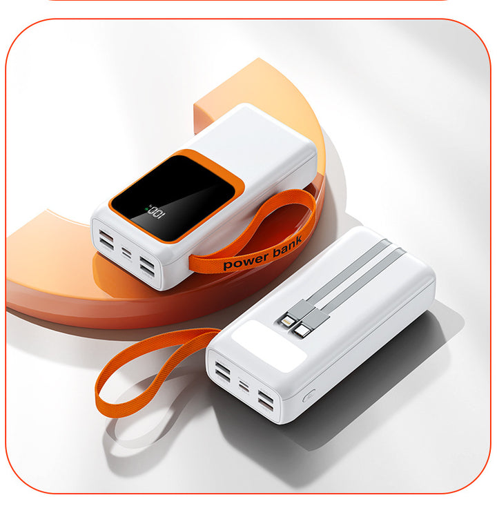 Powerbank med digital energivisning og hurtigladingsfunksjon Skanto