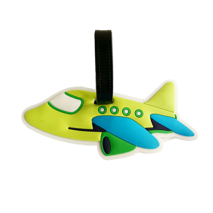 Unisex airplane-themed luggage tag Skanto
