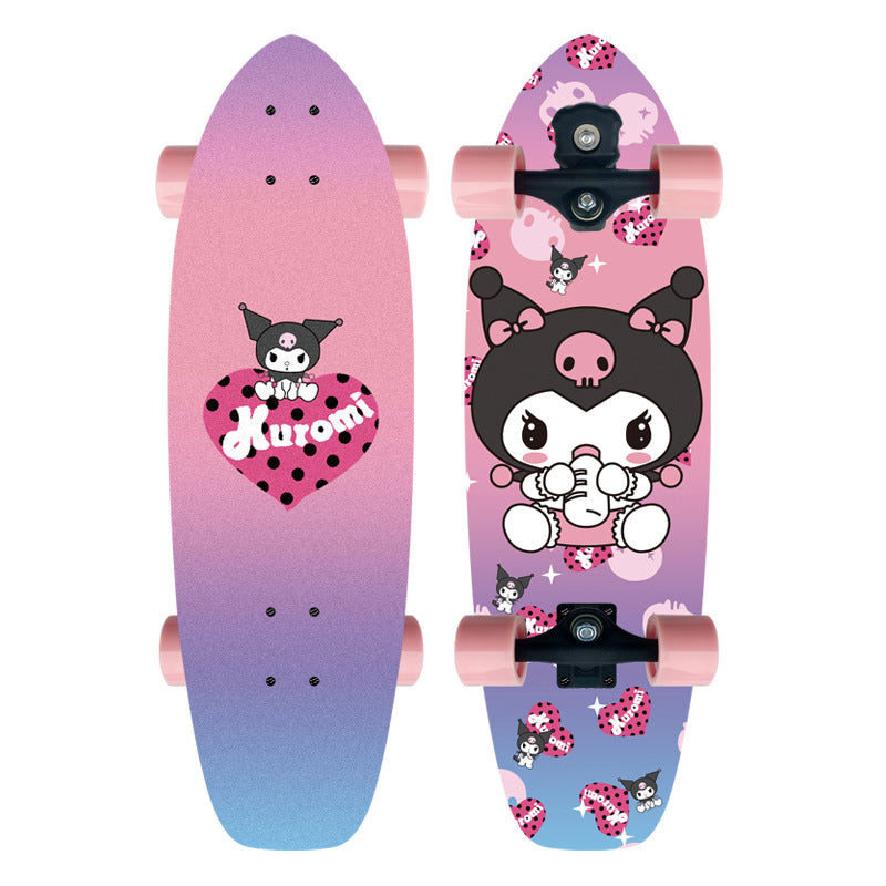 Tematisert Mini Cruiser Skateboard Skanto