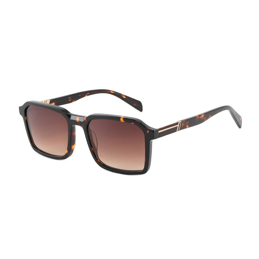 Dame Premium solbrille med moderne, putefasong ramme og polarisert glass Skanto