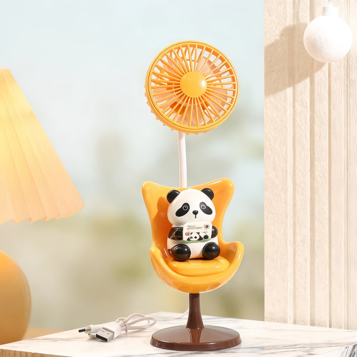 Dame USB vifte i søtt pandadesign Skanto