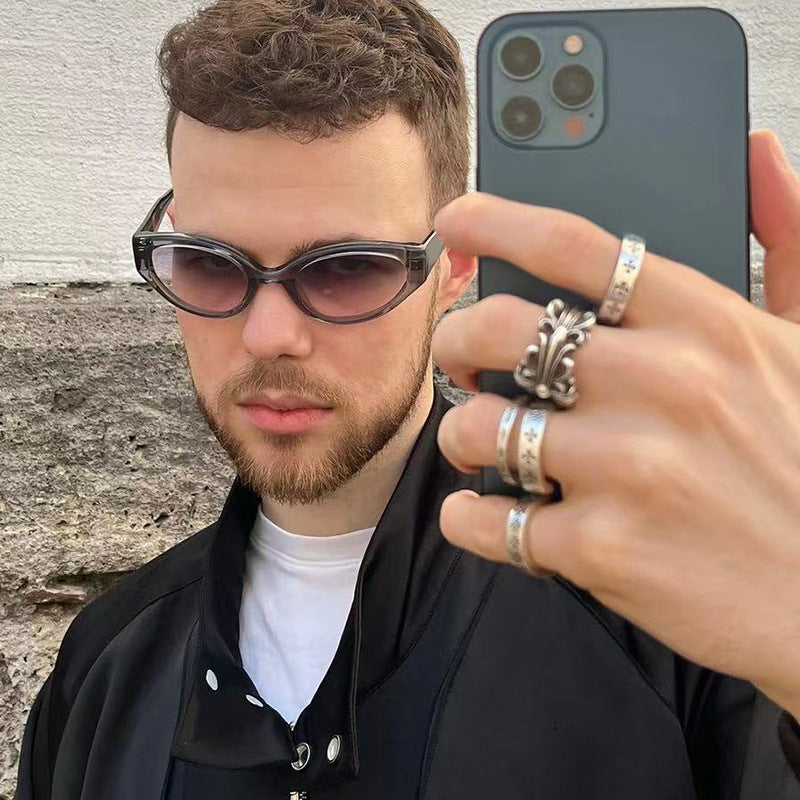 Dame Cat-Eye solbriller med beskyttende UV-filter og trendy design Skanto