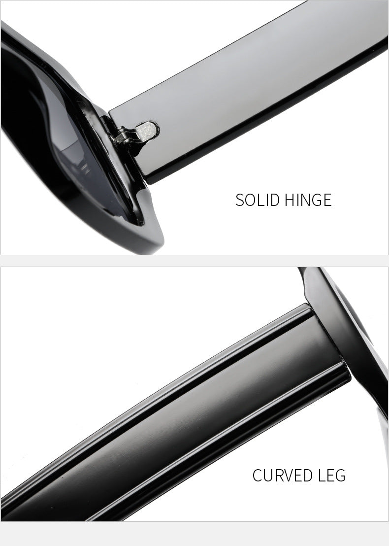 Dame moteriktig solbrille Skanto