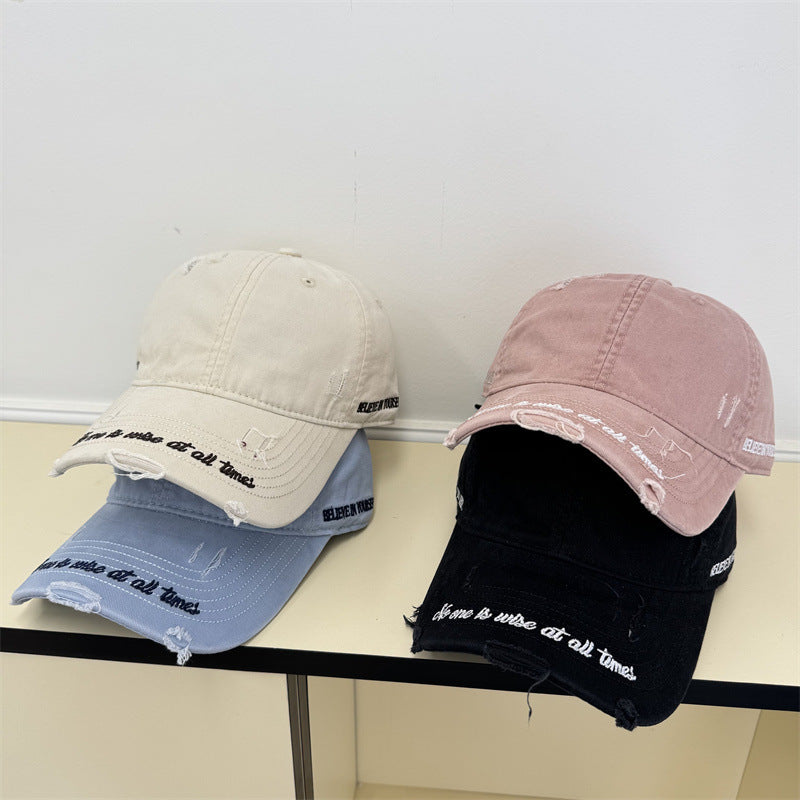 Herre Vintage Slitt Baseball Cap Skanto