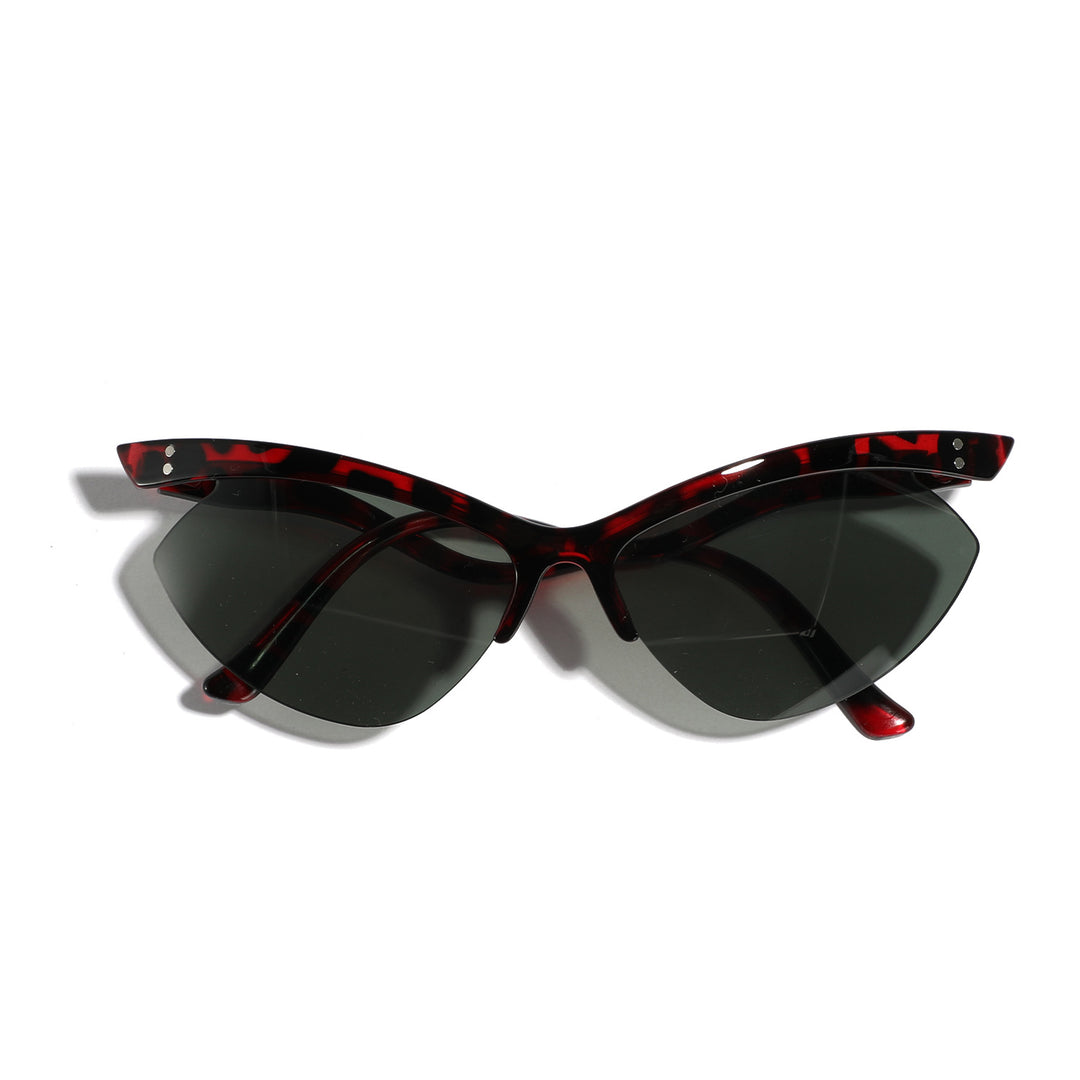 Dame Cat-Eye solbriller med ergonomisk design og UV-beskyttelse Skanto