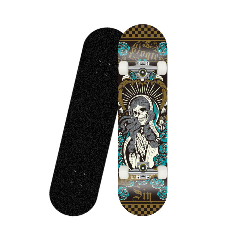Dekorativ Skateboard Deck Skanto