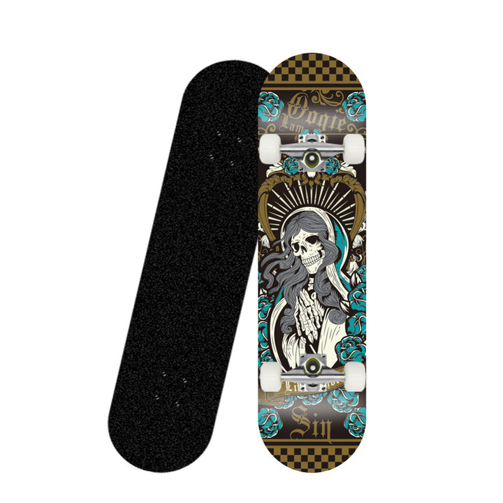 Dekorativ Skateboard Deck Skanto