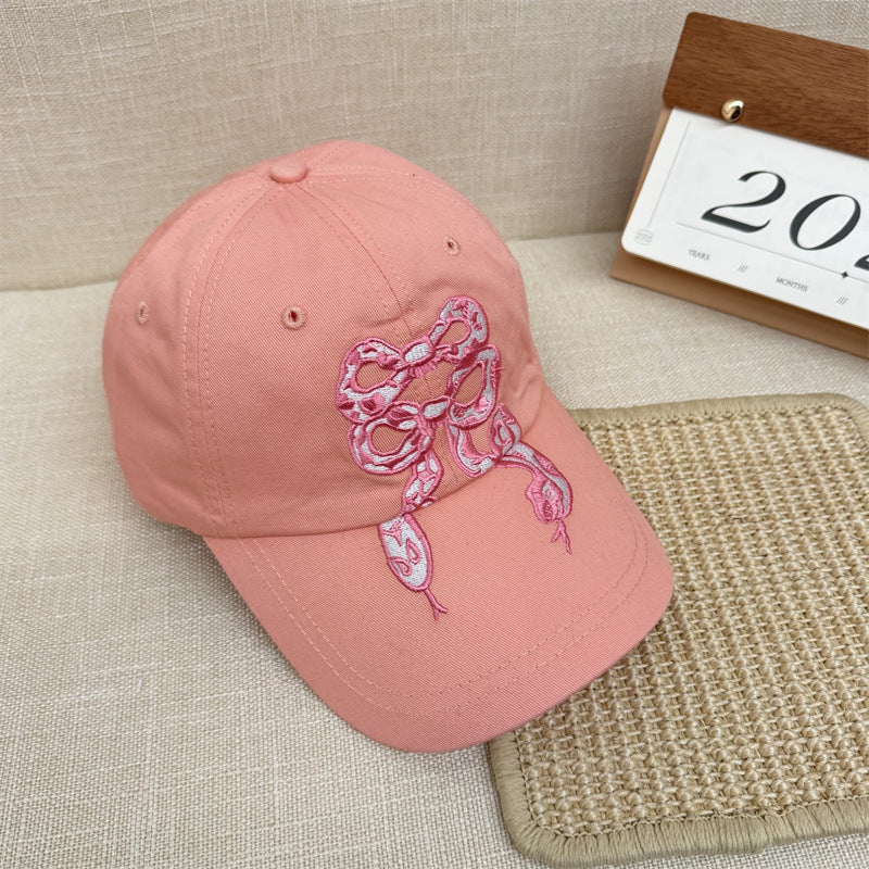 Damebroidered grafisk baseball caps Skanto