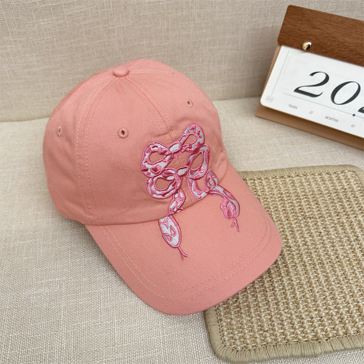 Damebroidered grafisk baseball caps Skanto