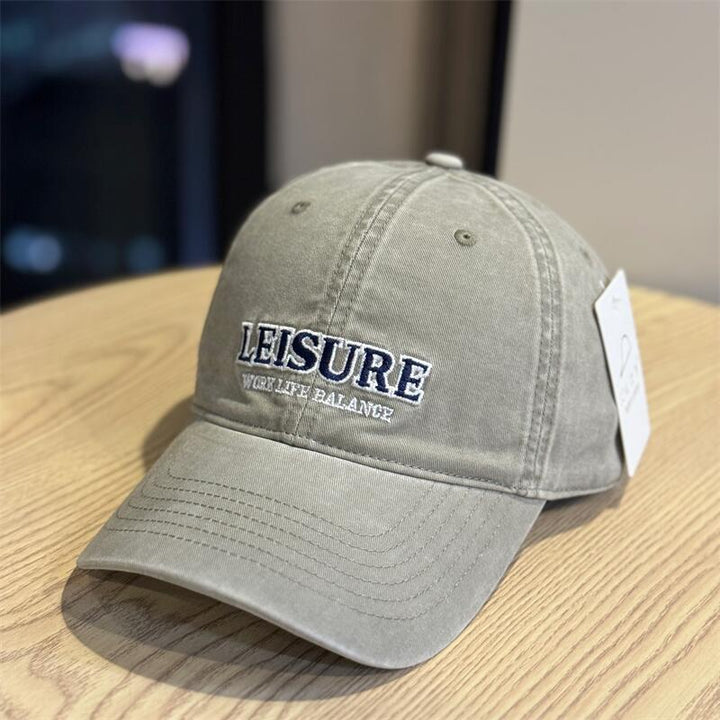 Kvinne Brodert Fritid Caps Skanto