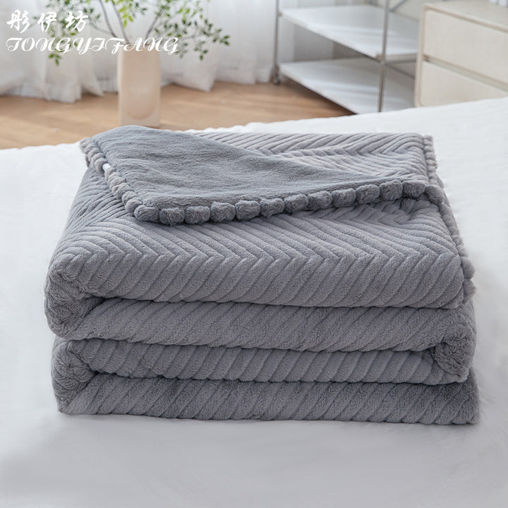 Damer høy kvalitet mikrofiber koseteppe Skanto