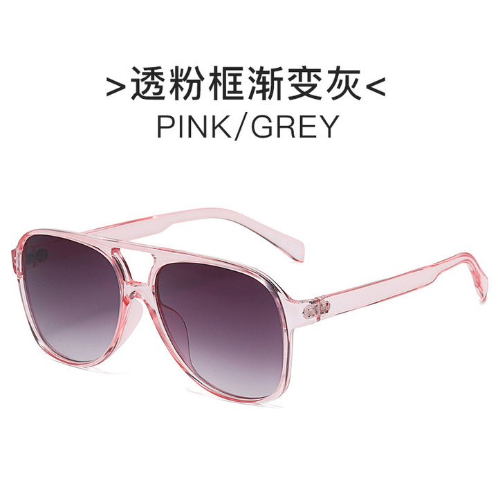 Dame elegant solbrille med høyverdig geometrisk design Skanto