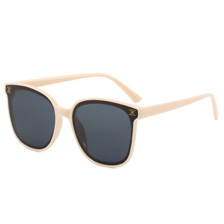 Dame Modische oversized solbrille med høy UV-beskyttelse Skanto