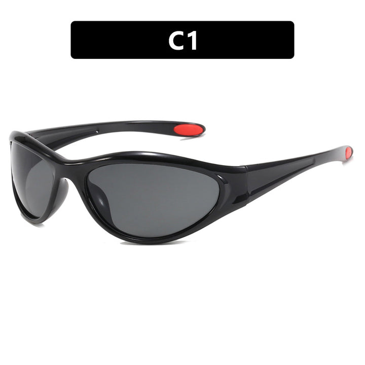 Dame sports solbrille med polarisert glass og ergonomisk design Skanto