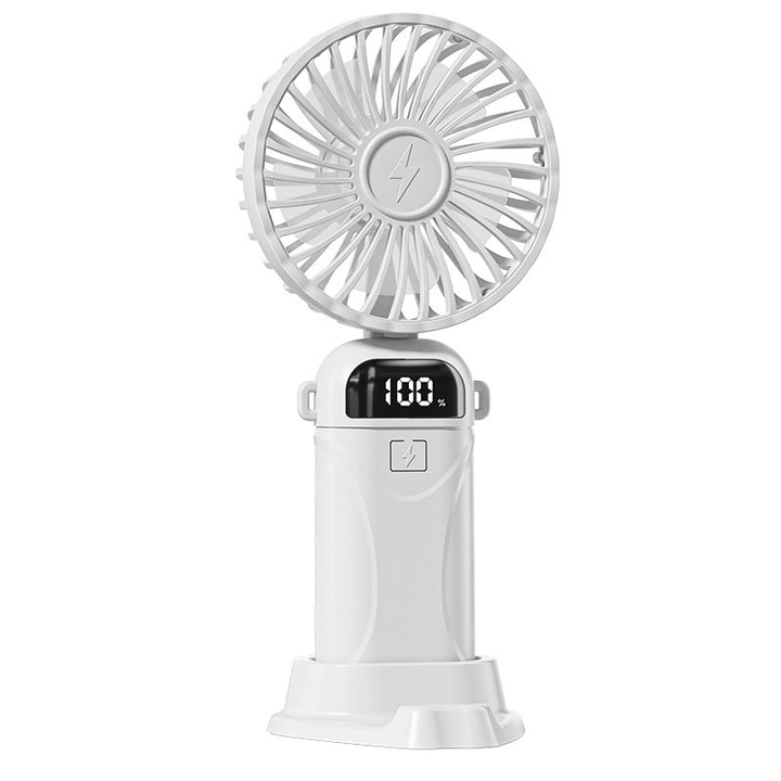Unisex Bærbar USB-vifte med Digitalt Display Skanto