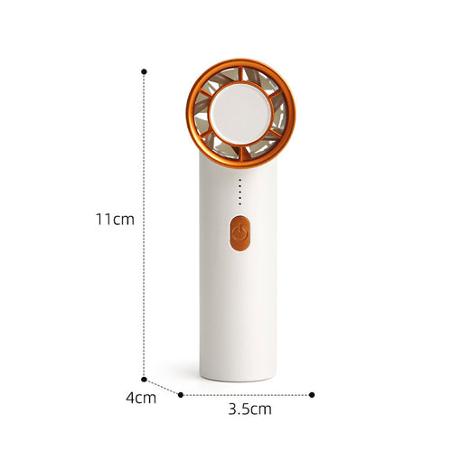 Dame portable mini håndvifte med kraftig batteri Skanto