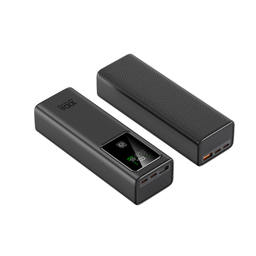 Høyytelses powerbank med innebygd LCD-skjerm og hurtigladingsfunksjon Skanto