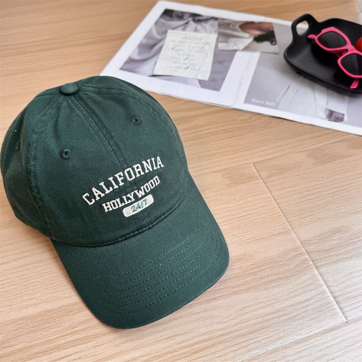 Kvinnelig vintage-inspirert bomulls baseball cap Skanto