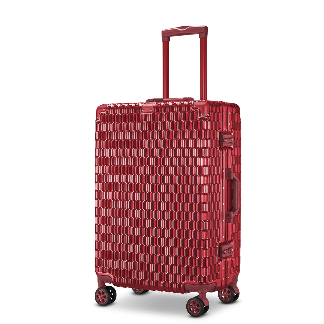 Unisex Honningkake Teksturert Hard Shell Reise Koffert Skanto