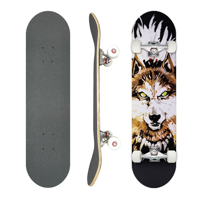 Grafisk Kunstnerisk Skateboard Skanto