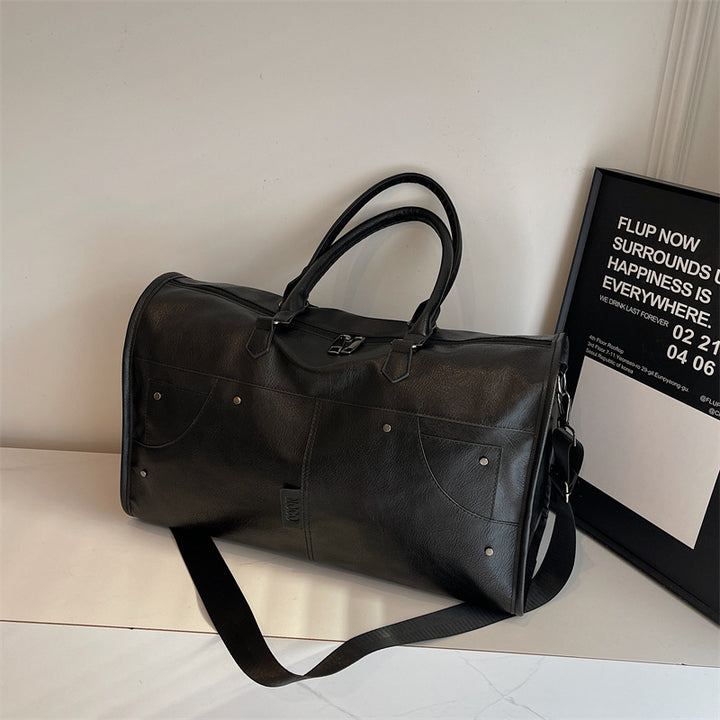 Elegant skinnveske med stilfullt design og mange bærealternativer Skanto