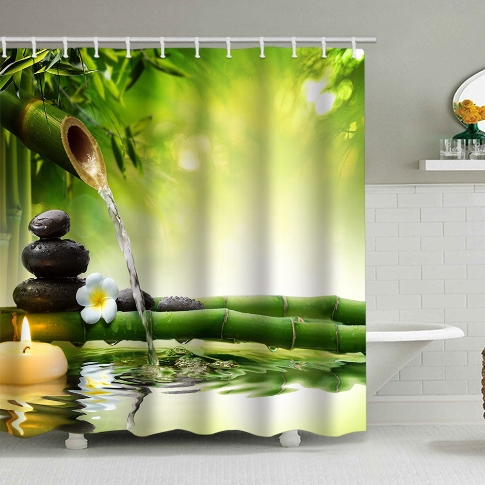 Tranquil Zen Nature Dusjforheng Skanto