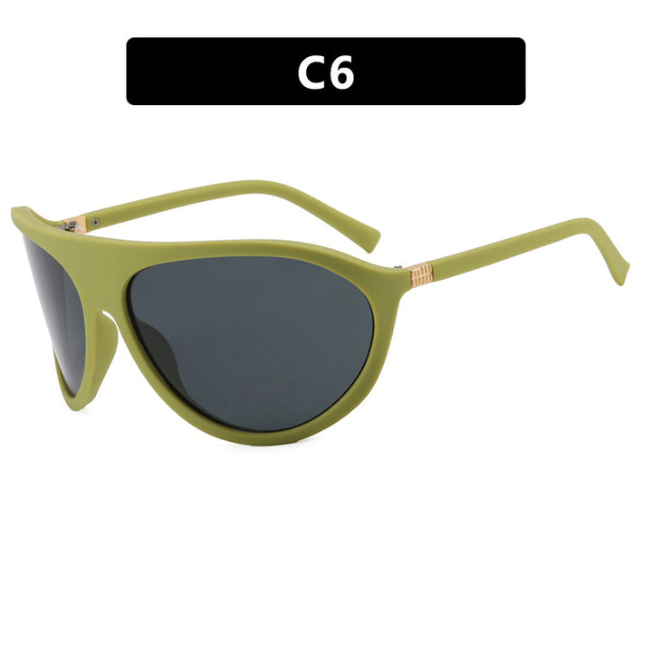 Damen Cat-Eye solbriller med unikt design og beskyttende UV-filter Skanto