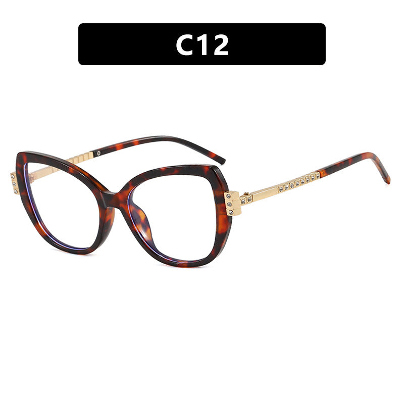 Dame oversized solbrille med beskyttende UV-filter og elegante aksenter Skanto