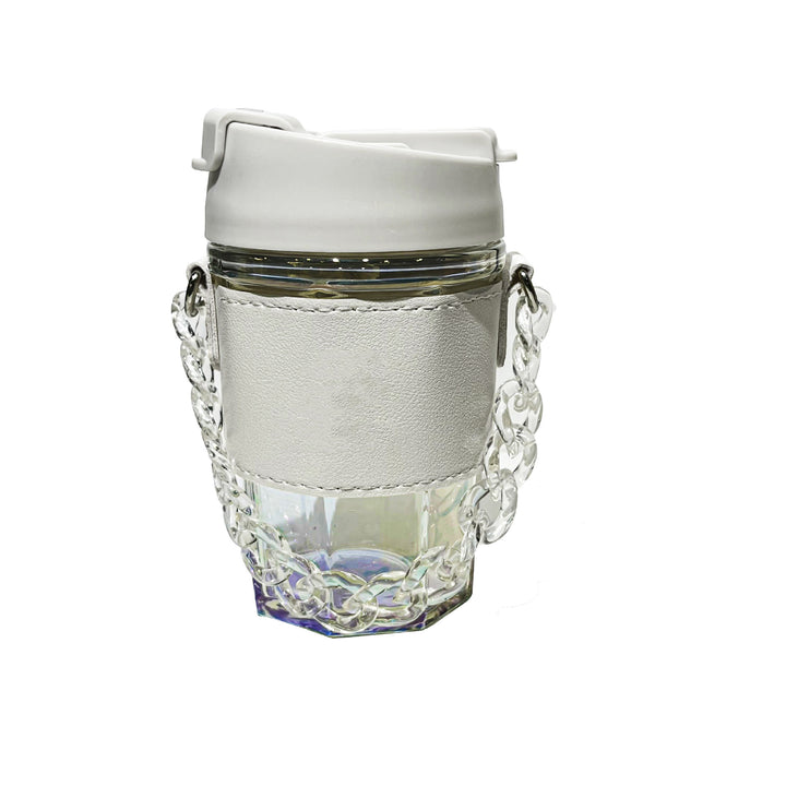 Dame trendy glasskop med kjede-bærebelte Skanto