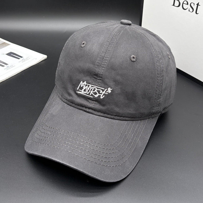 Herre Casual Stitch-Pyntet Baseball Cap Skanto