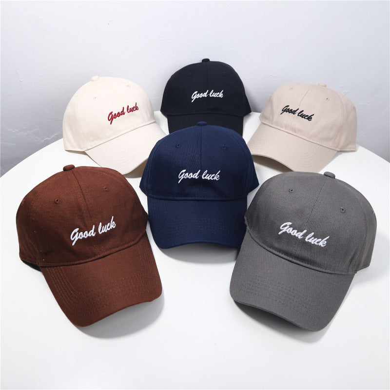 Kvinne Casual Brodert Baseball Caps Skanto