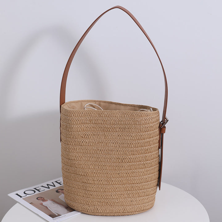 Håndlaget handlebag Skanto
