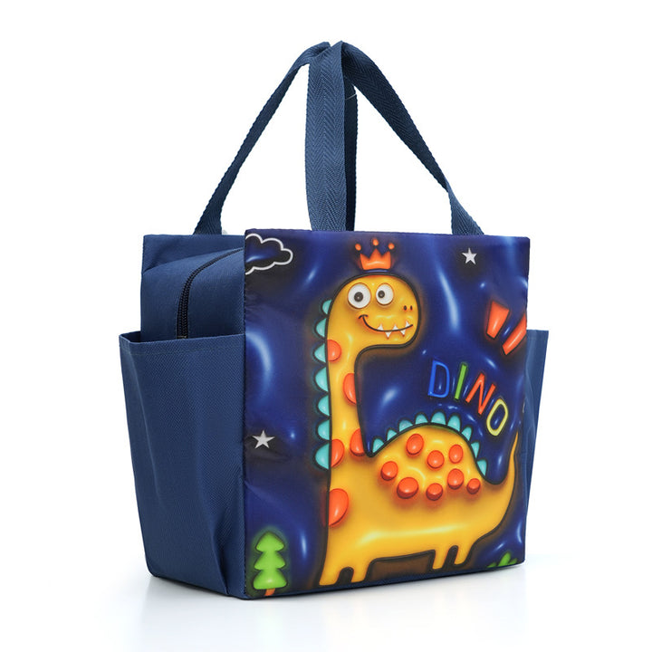 Kjølebag med søtt dinosaurmotiv Skanto
