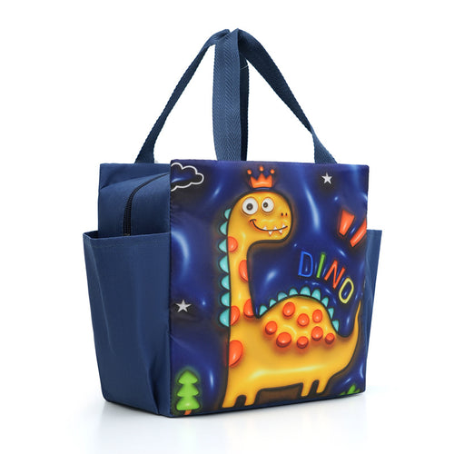 Kjølebag med søtt dinosaurmotiv Skanto