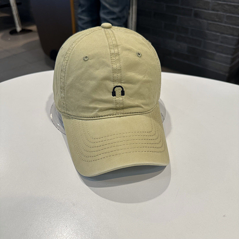 Unisex bomull twill caps med unik musikk emblem Skanto
