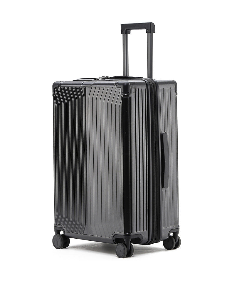Unisex Rugged Hard-Shell Rolling Suitcase Skanto