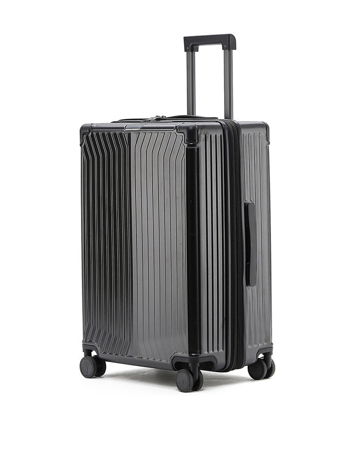 Unisex Rugged Hard-Shell Rolling Suitcase Skanto