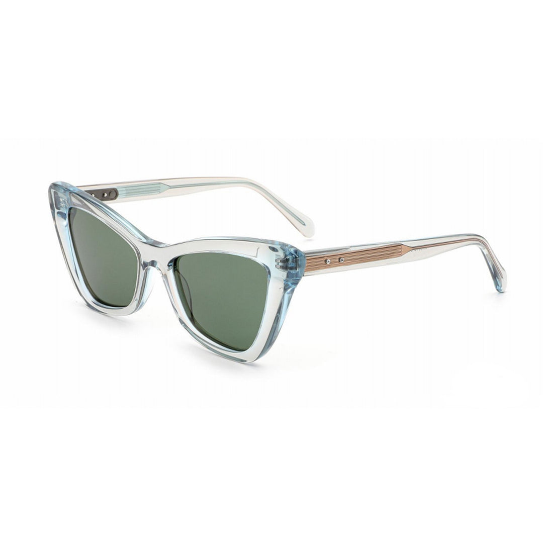 Dame Cat-Eye solbriller med trendy aksent Skanto