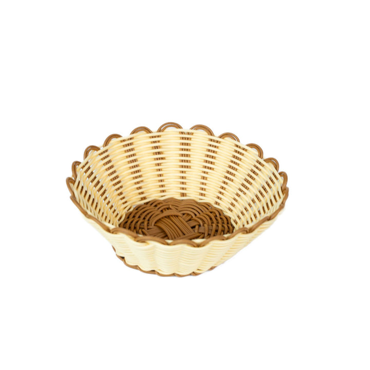 Dame estetisk fruktskål med scalloped design Skanto
