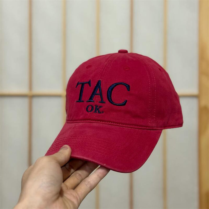 Herre Casual Brodert Justerbar Baseball Caps Skanto