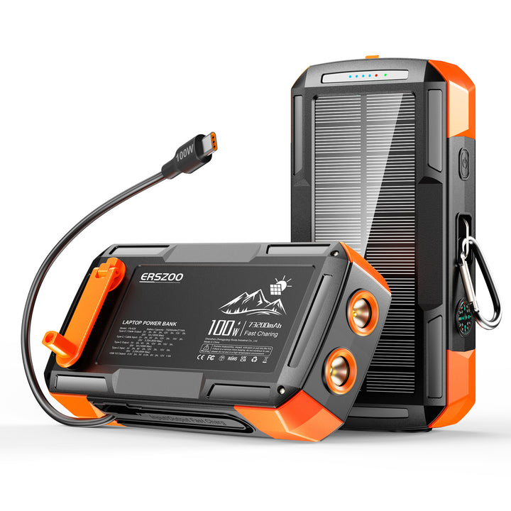 Bærbar solcelle Powerbank Skanto