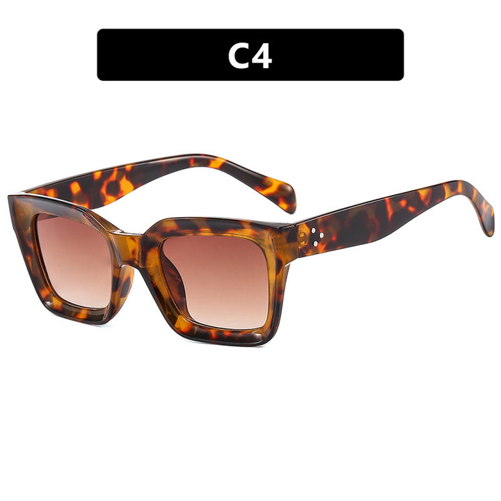 Dame oversized solbrille med markant design Skanto