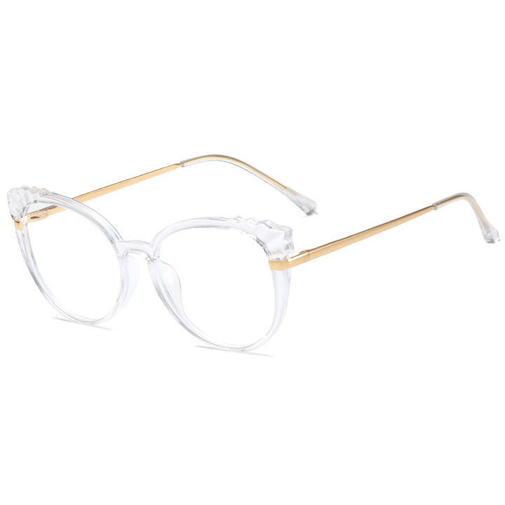 Dame moteriktig brille i elegant cat-eye-stil Skanto