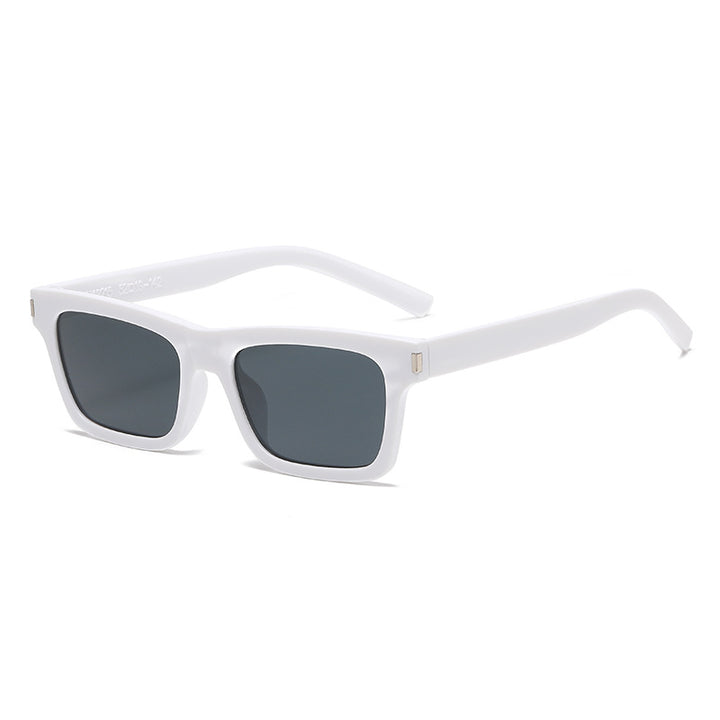 Dame elegant rektangulær solbrille med polariserte glass Skanto